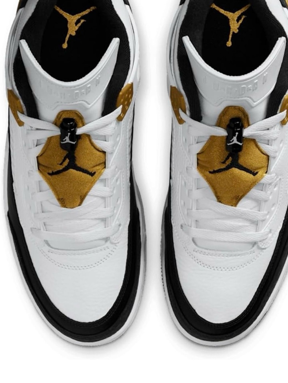 Jordan Men’s Sneakers - White/Gold/Black